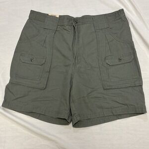 New With Tags RED HEAD Men's 40 Green Olive Cargo Shorts Durable Outdoor Utility